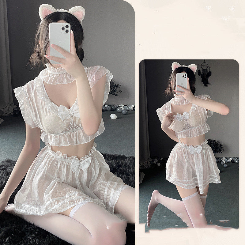Women's Fashion Casual Simple Sleepwear Set