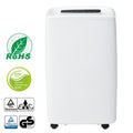 12L Day Dehumidifier For 3-in-1 Dehumidifier, Air Purifier, And Laundry Dryer 1.5L Water Tank, 24-Hour Timer, Mold And Moisture Resistant LED Display.