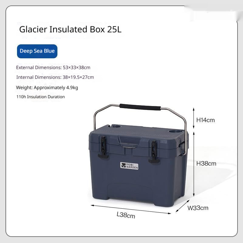 Car-mounted Portable Beverage Cooler Box