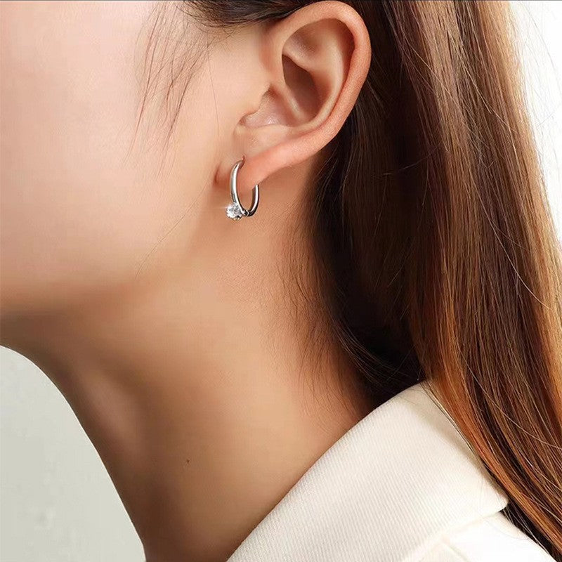 Claw Drill Pendant Necklace For Women
