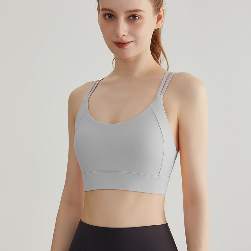 Outdoor Shock-absorbing Push-up Crisscross Back Yoga Vest