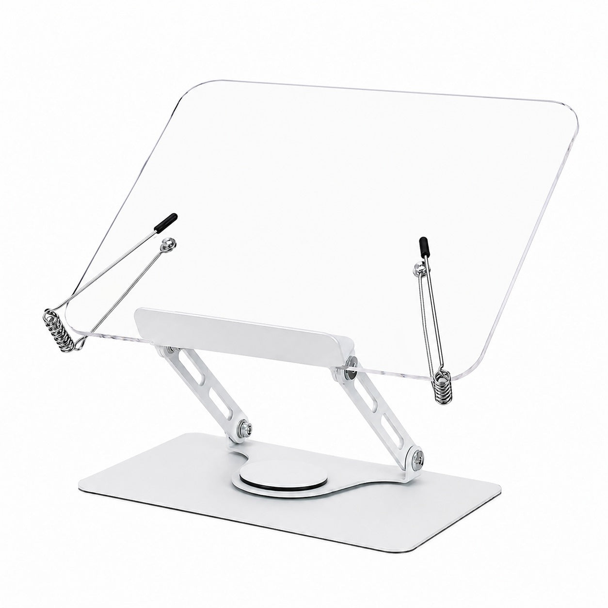 360 Rotating Desktop Book Stand Tablet Holder   Adjustable Reading Rest For Books, IPad  Tablets, Perfect For Students