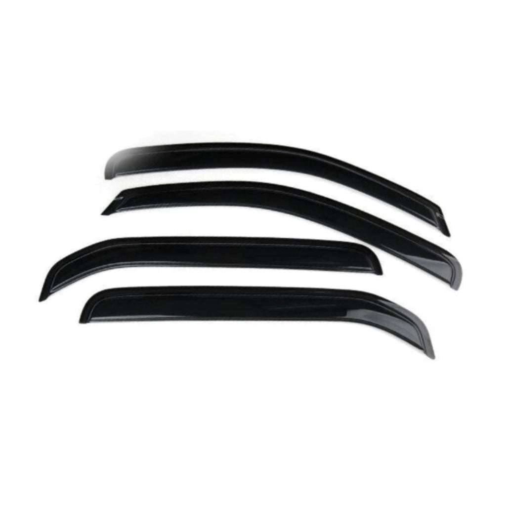 For N Issan 05-15 Xterra Window Visors Sun Vent Rain Guard Shade Smoked