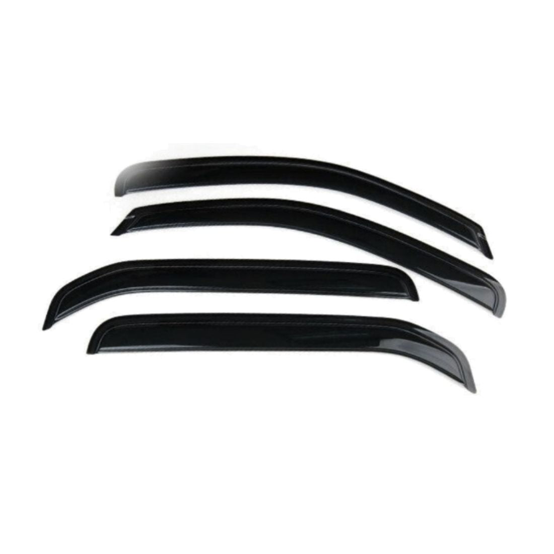 For N Issan 05-15 Xterra Window Visors Sun Vent Rain Guard Shade Smoked