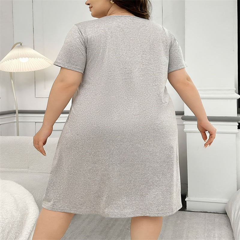 New Stylish And Comfortable Womens Round Neck Dress