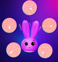 Cute Casual Toy With Rabbit Ears