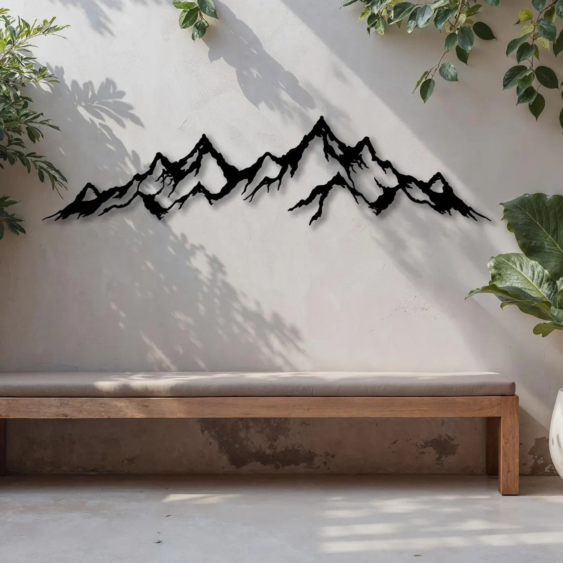 Cross-border Wrought-iron Wall Decor Hanging Pendant Natural-style Hanging Painting