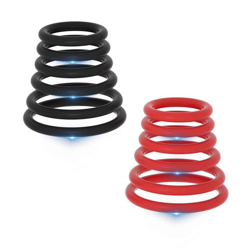 Men's Delay Binding Silicone Ring