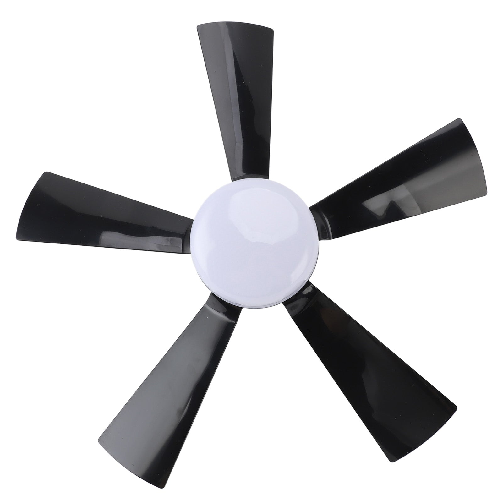 Ceiling Fan Light Dimmable 3 Color Temp 3 Wind Speed 1H 2H 4H Timer E26 Small Fan Lamp With Remote For Bedroom Kitchen 85‑265V Black