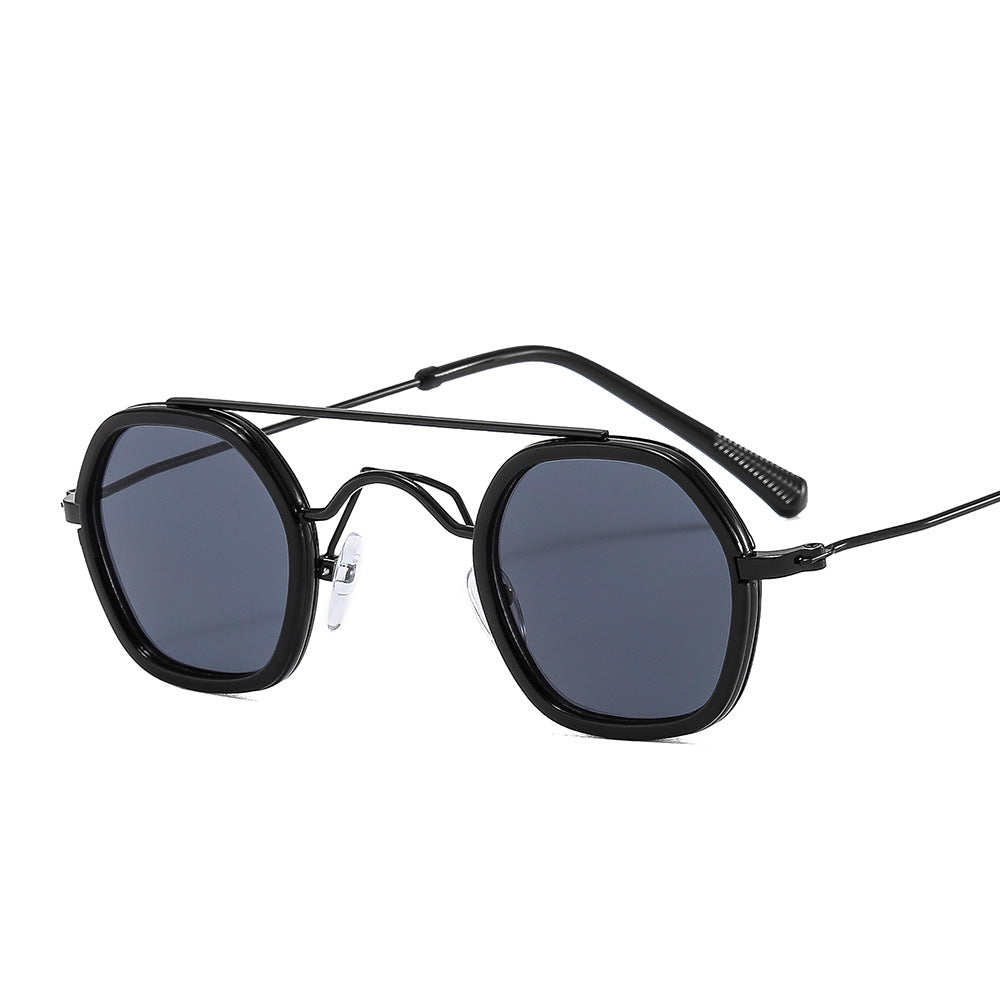 Men's And Women's Fashion Double Beam Sunglasses