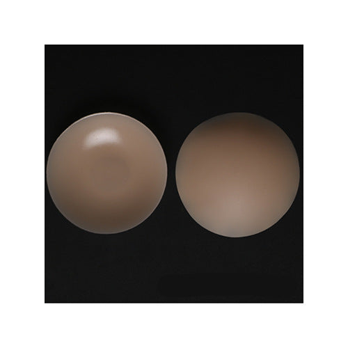 Silicone Bra Solid Breathable Nipple Covers Seamless Glue-free Lingerie Strapless