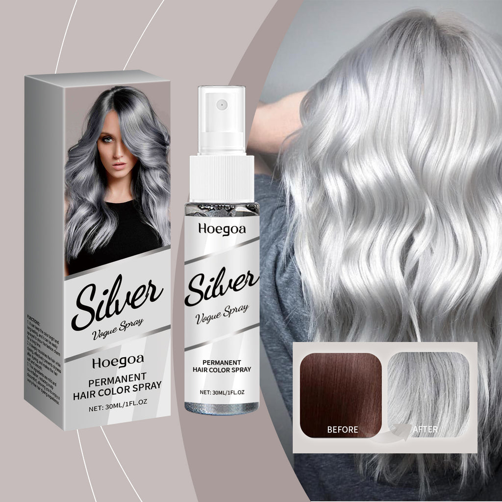 Silver-gray Hair Dye Spray 30ml