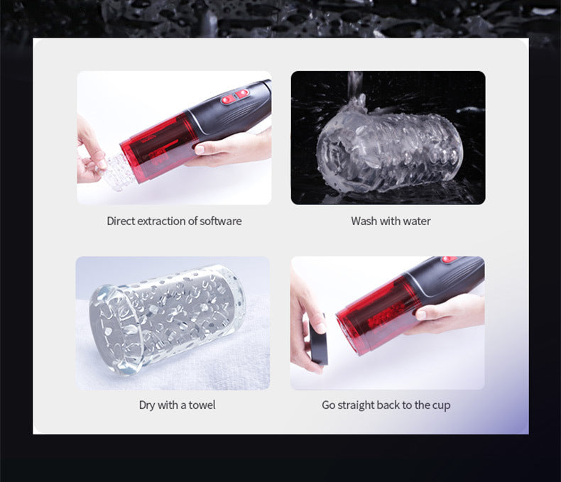 Spiral Pill Telescopic Clip Suction Airplane Bottle Male Products