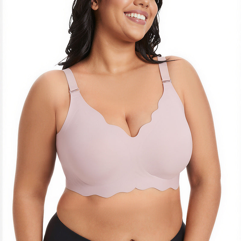 Leopard-print Bra Plus-size Womens Lingerie