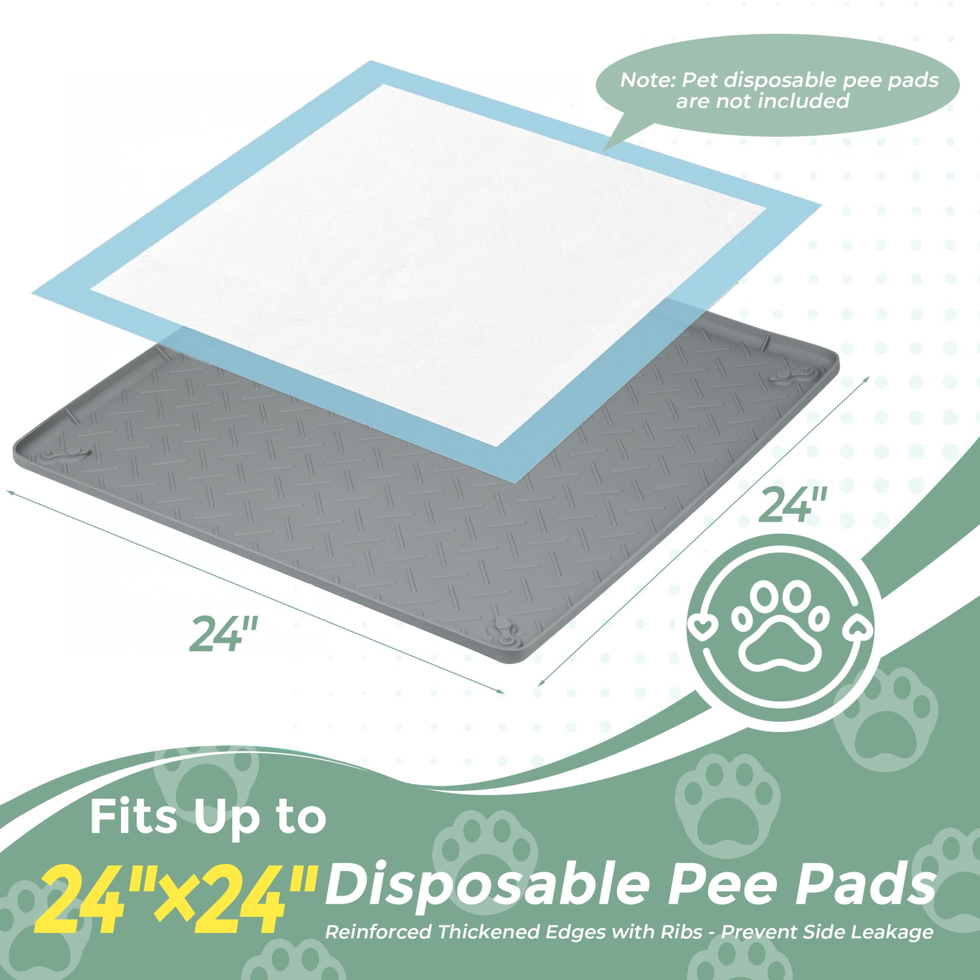 Silicone Pet Urine Pad Training Aid For Dogs