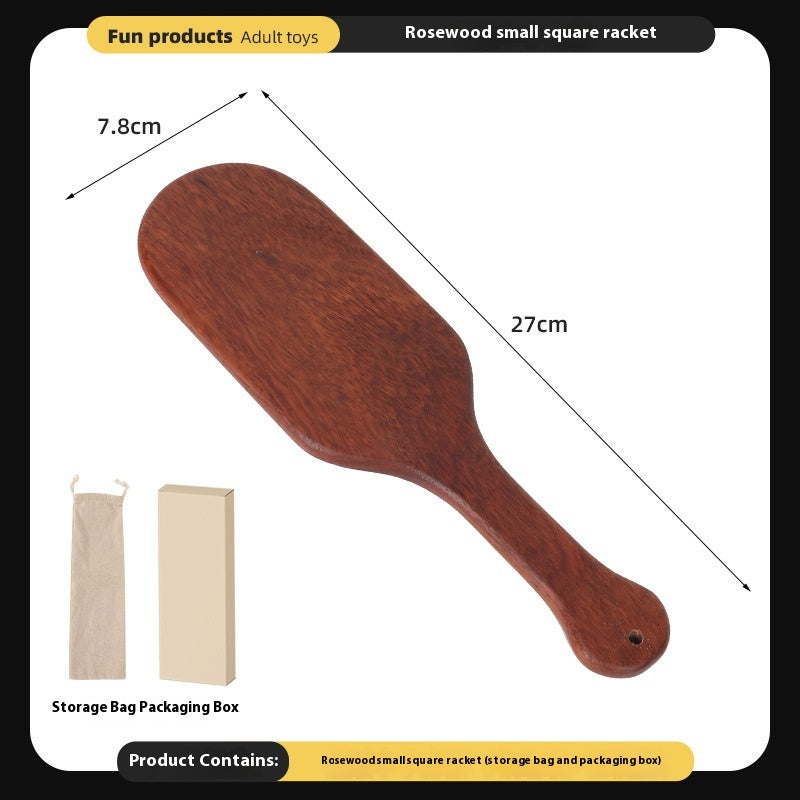 Household Portable Solid Wood Punishment Training Props Racket
