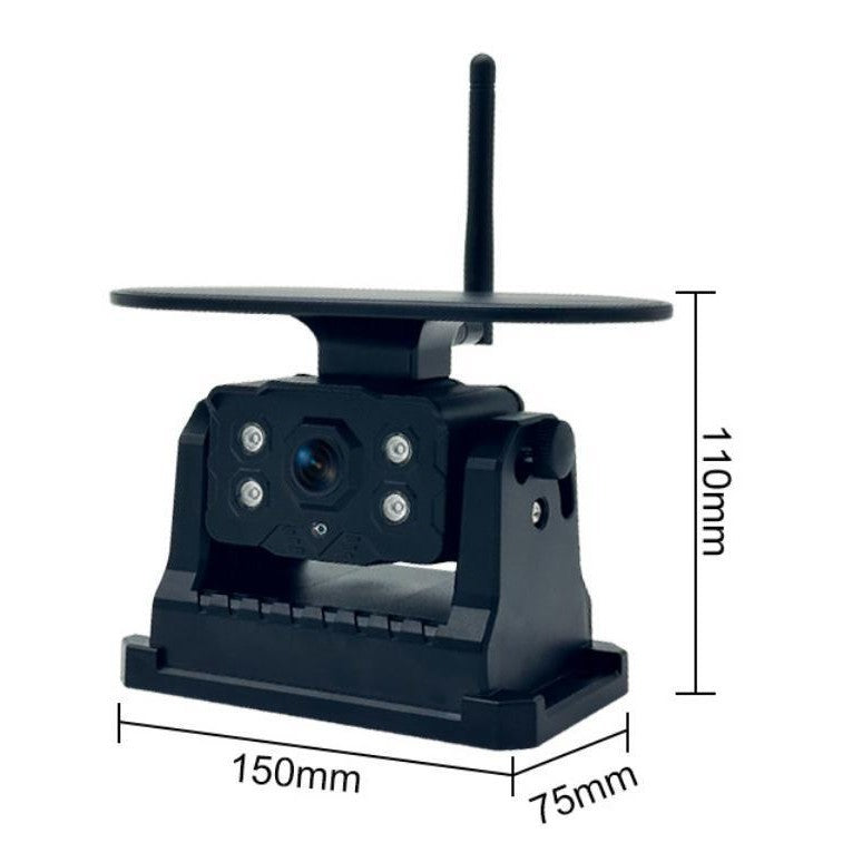 Solar-powered Wireless Magnetic Suction Camera