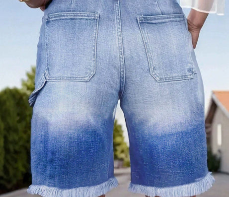 Tummy-flattening Butt-lifting Height-enhancing Washable Raw-edge Capri Pantsversatile For All Seasons
