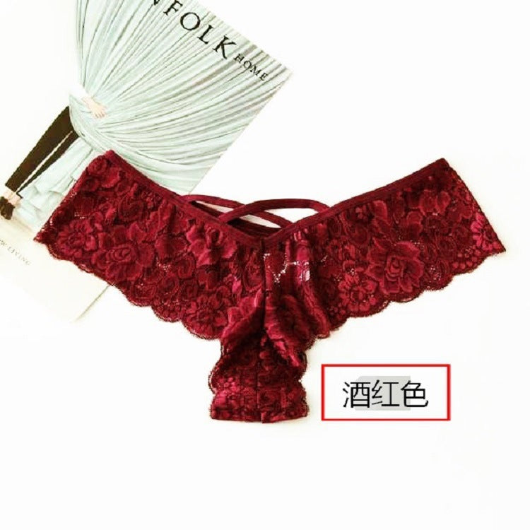 Women's Simple Solid Color Lace Shorts