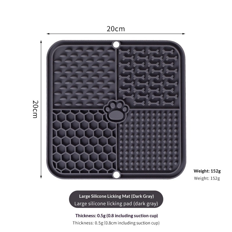 Portable Household Silicone Pet Feeding Mat