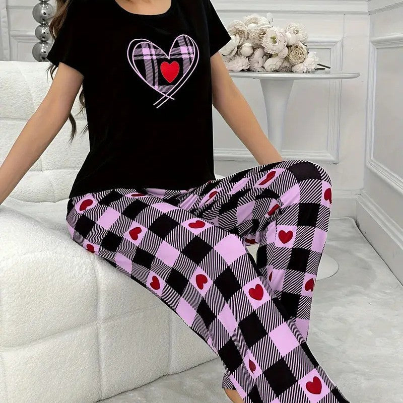 Womens Long Sleeve Longpants Pajama Set