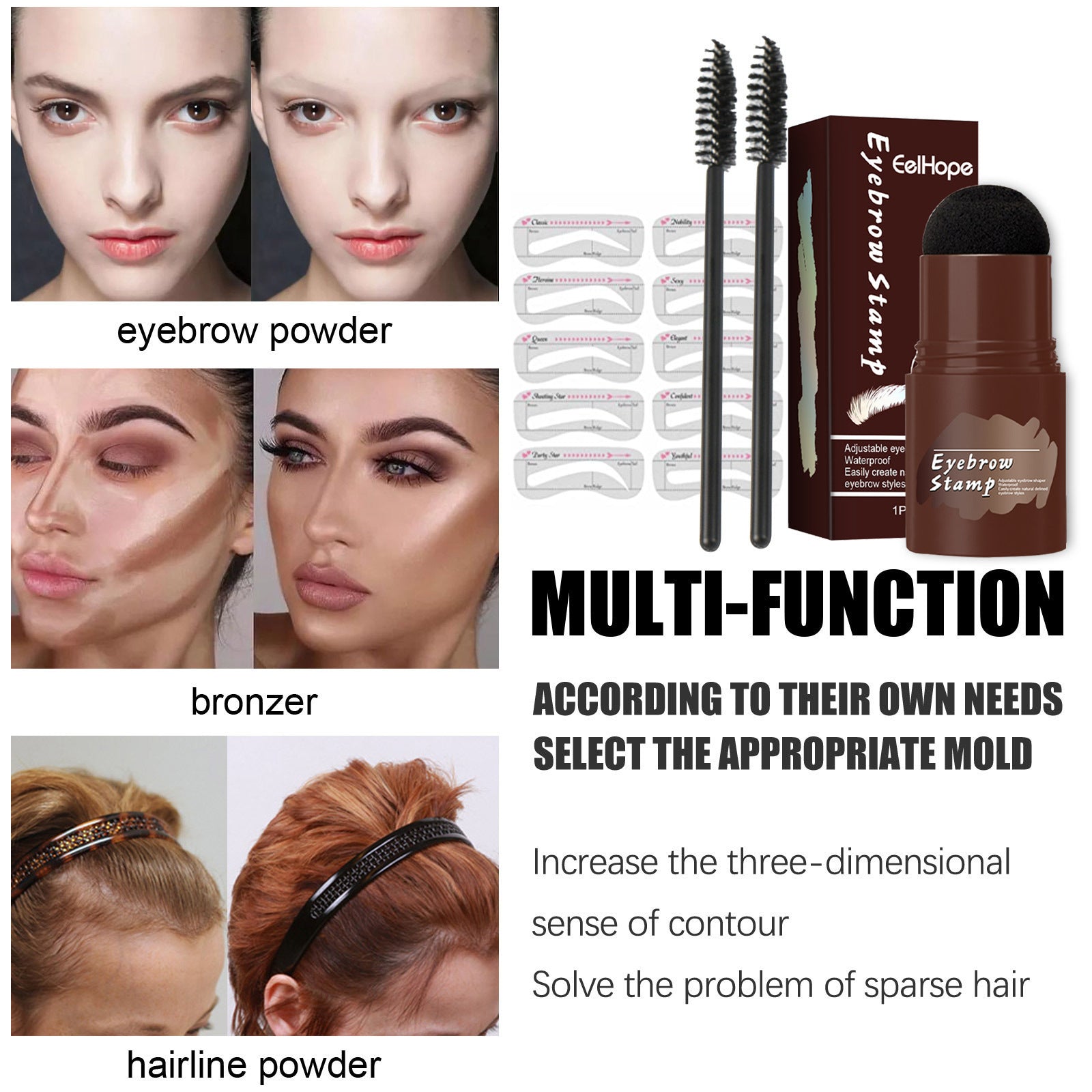 Natural Waterproof Makeup Shadow Set