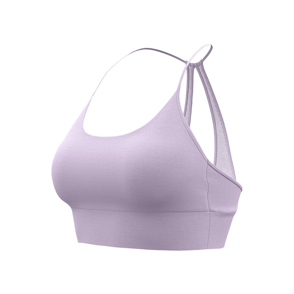 Womens Mesh Hollow-out Sports Bra