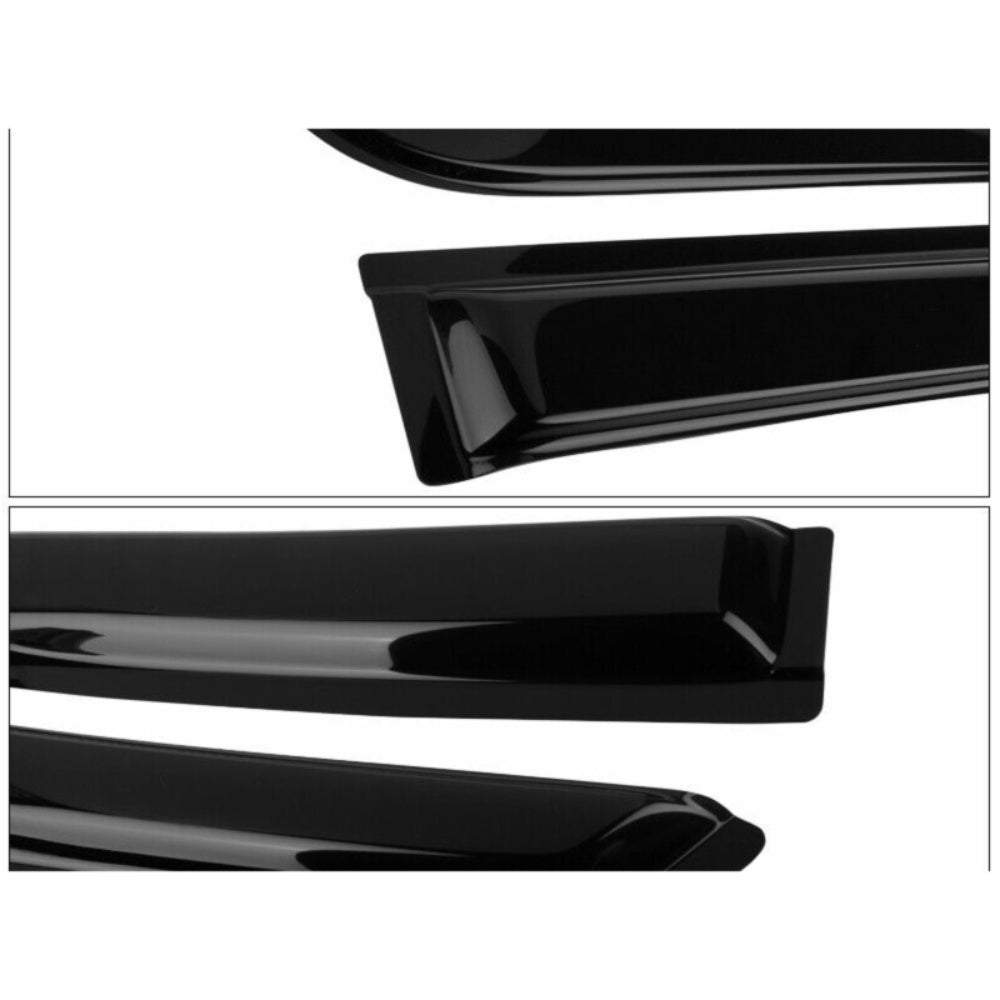 For 08-10 Odyssey Mini Passenger Van Window Visors Rain Sun Guard Deflector