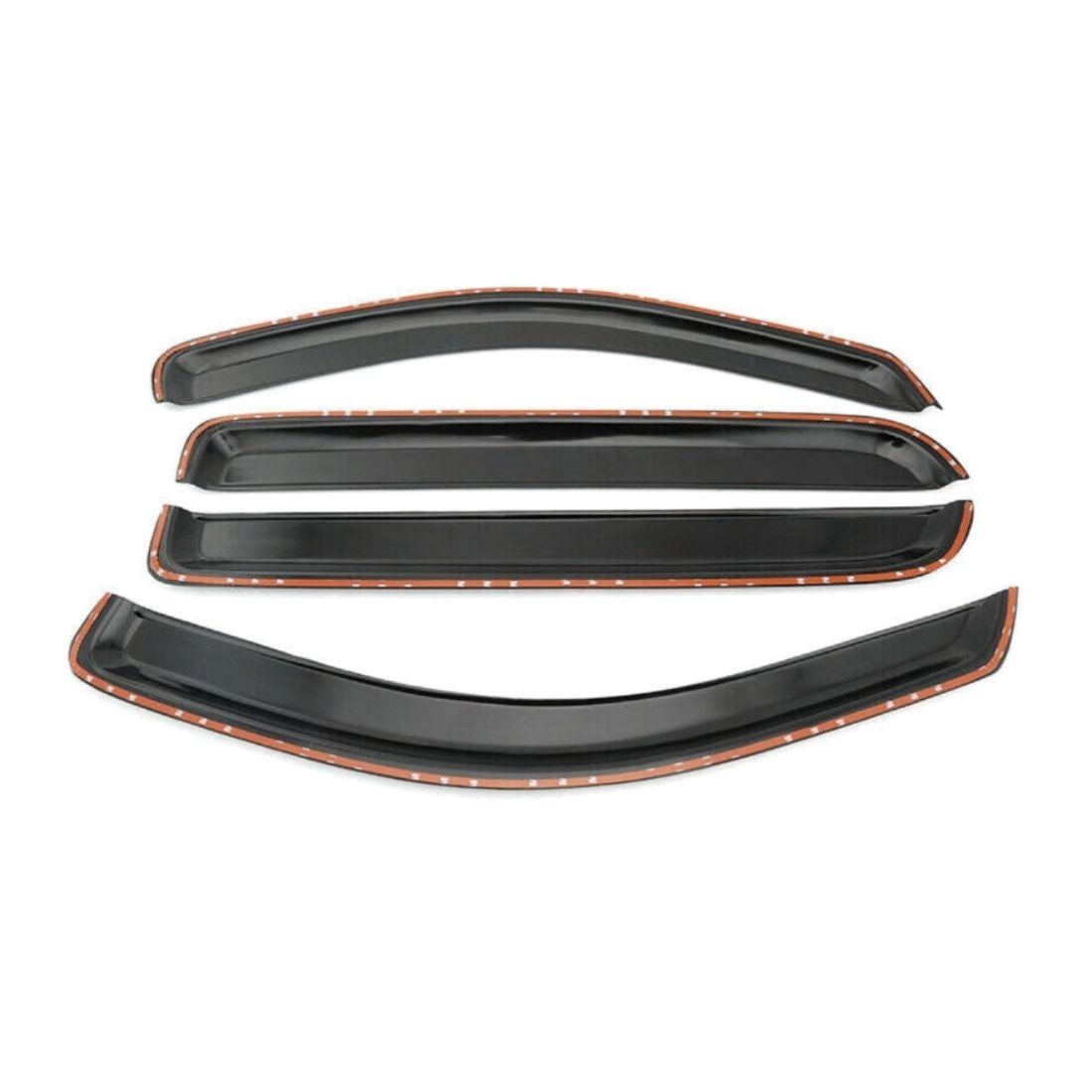 For 2004-2008 F-150 2006-2008 Mark LT Supercrew Cab Window Visors Rain Sun Guard