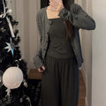 Autumn LongsleeveLong Pants Polkadot Loungewear Set