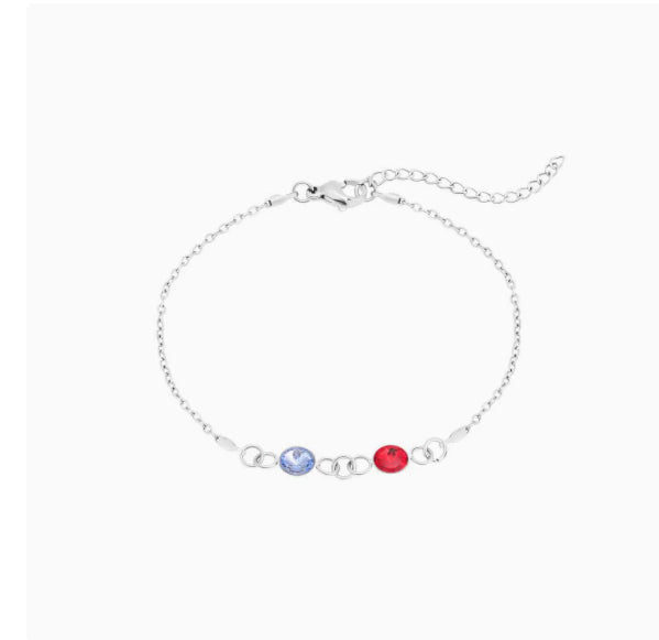 Thanksgiving Accessories Born In December Stone Color Diamond Bracelet