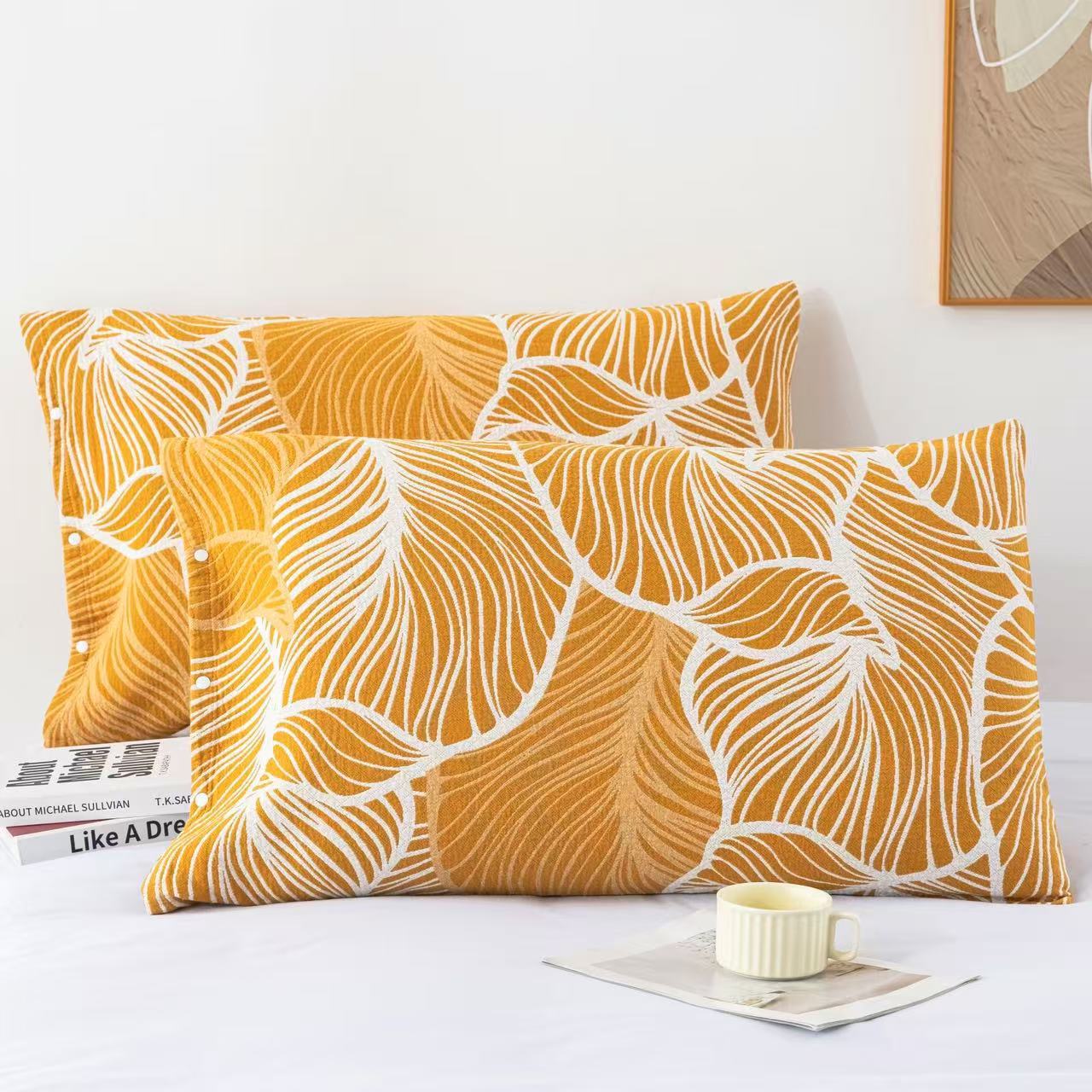 Home Soft Decoration Gold Sofa Pillow Cases