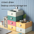Drawer Desktop Storage Box Dresser Student Dormitory Stationery Organizing Storage Rack Artifact