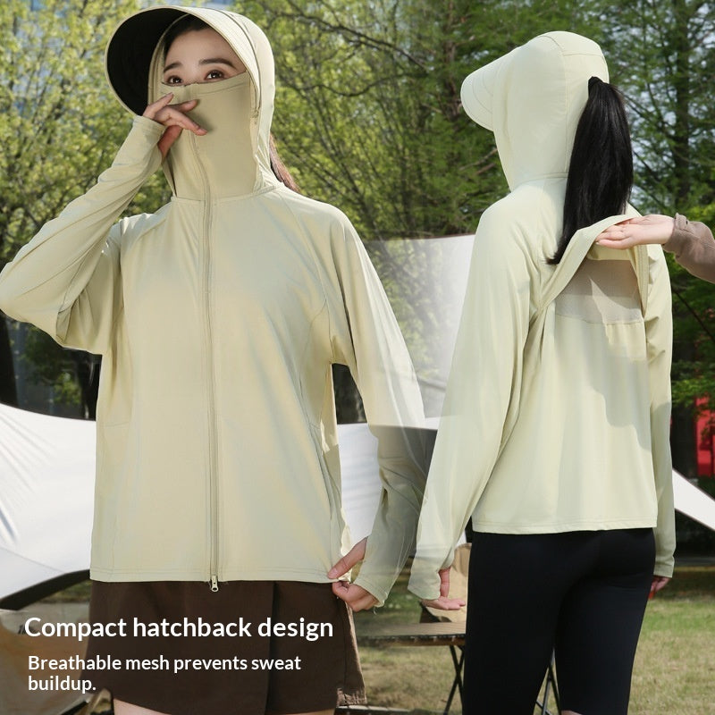 Womens Outdoor Cycling Sun-Protective Jacket