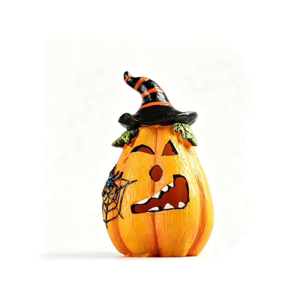 Halloween Pumpkin Decorated Spider