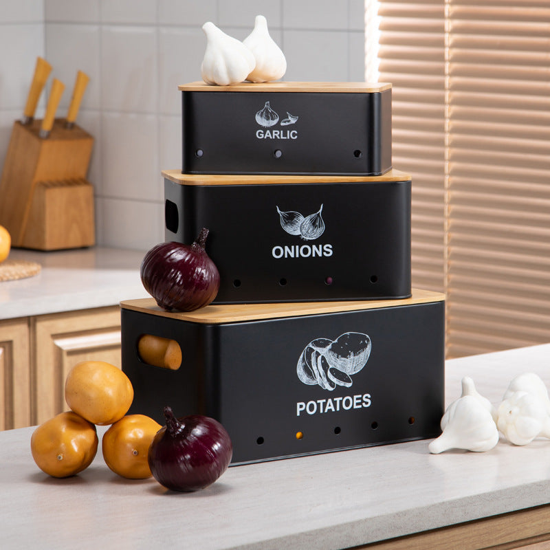 Stackable Metal Storage Cans For The Kitchen