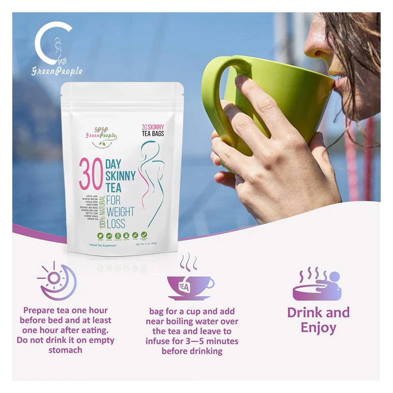 Leaf Lung Cleanse Tea Bags, Natural Herbal Detox Tea For Lung Support, Metabolism & Immune Boost