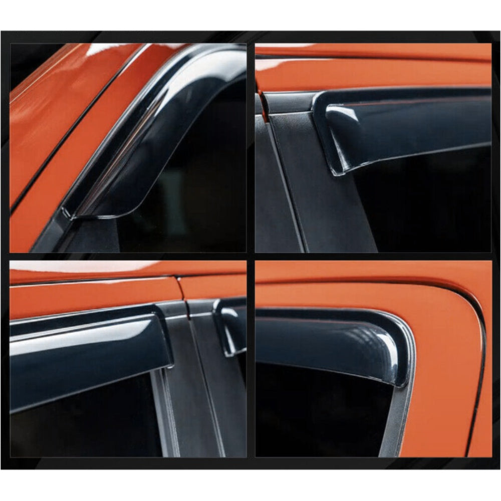 For T Oyota 00-06 Tundra Extended Cab Slim Style Window Visor Rain Sun Guard 4PC