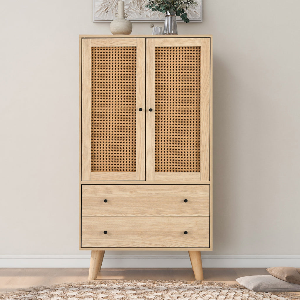 Dining Room Living Room Sideboard Chest Of Drawers Standing Cabinet Storage Sideboard TV Table With Doors And Drawers Sideboard With Large Storage Space Width 60 Cm