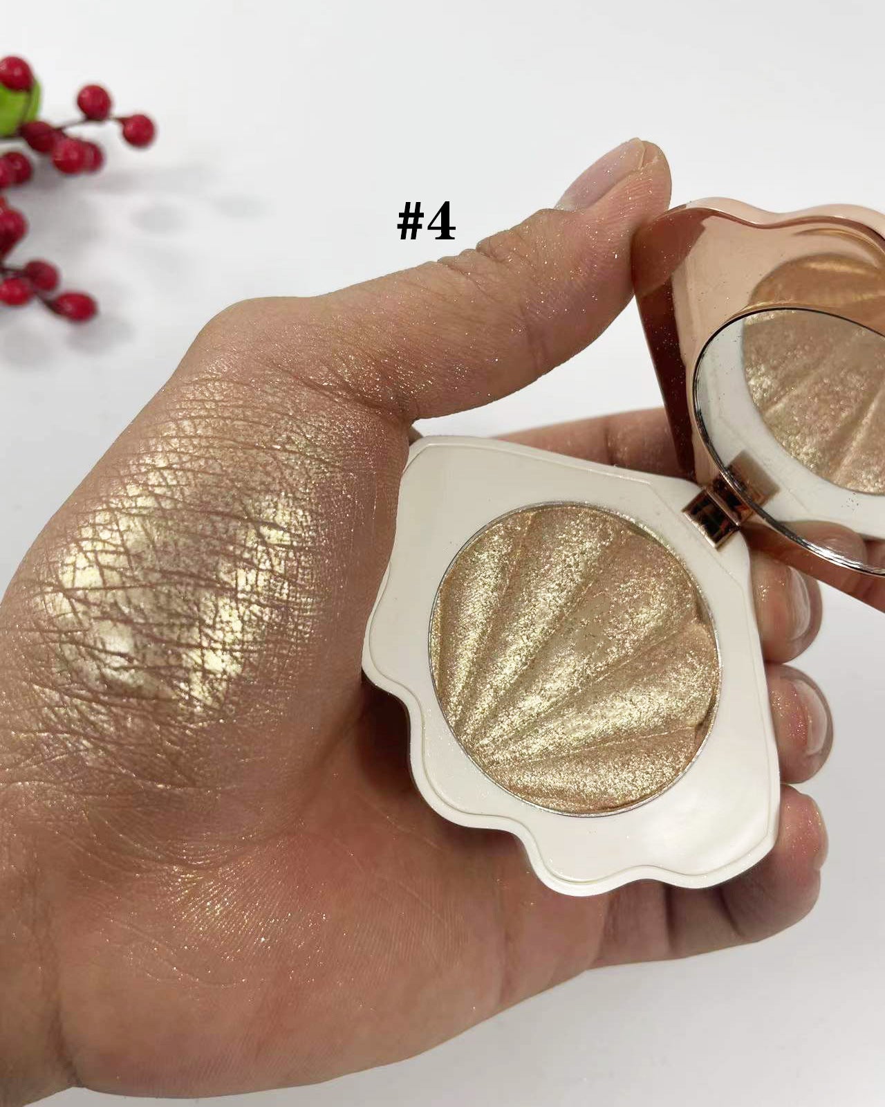 New Shell-shaped Monochrome Highlight And Contour Palette