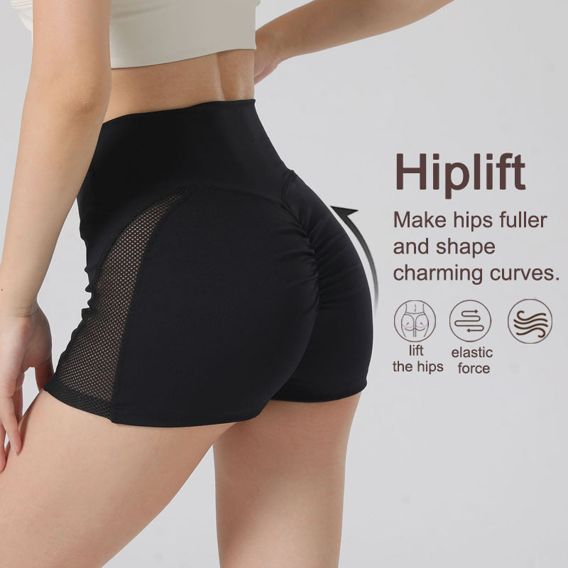 Summer Side-crescent Mesh Sports Shorts