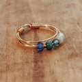 Fashion Micro Rotation Compression Handmade Ring