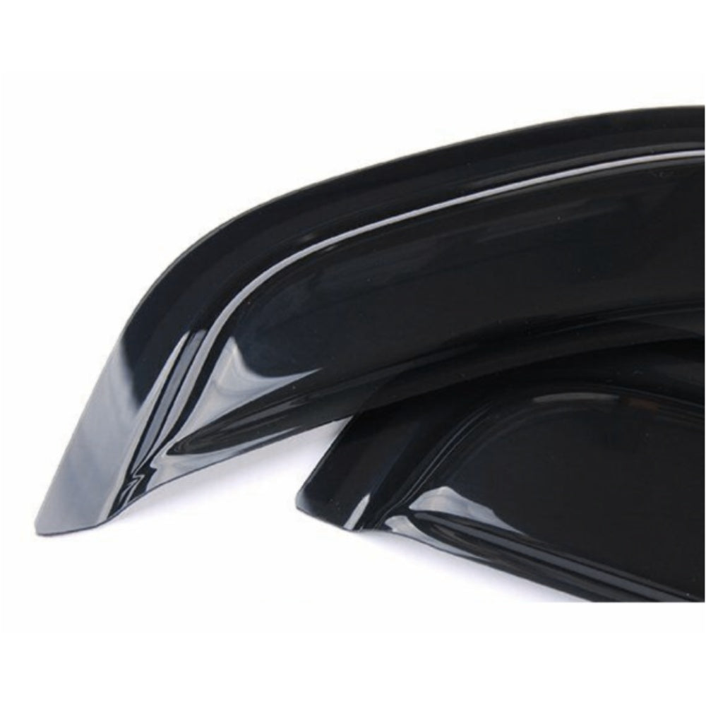For N Issan 05-15 Xterra Window Visors Sun Vent Rain Guard Shade Smoked