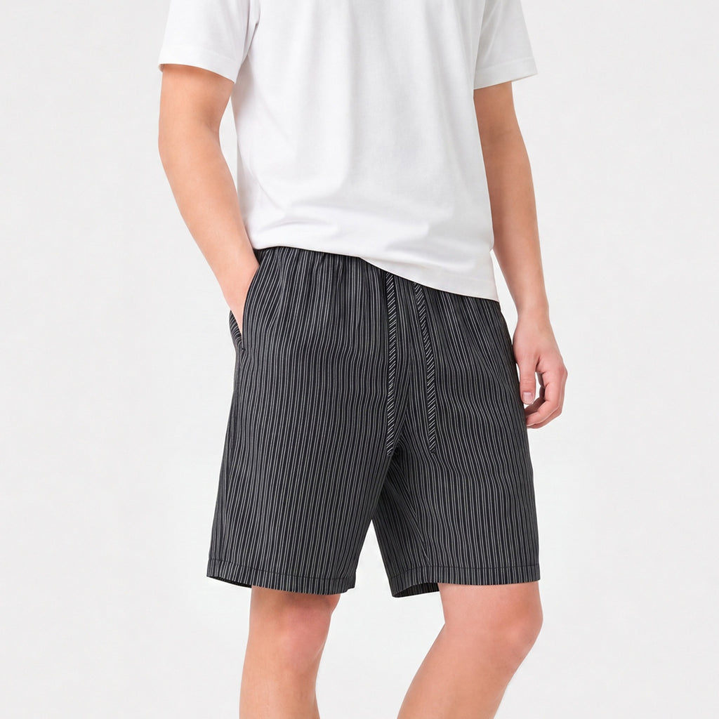 Striped Home Pants Suitable For Both Indoor And Outdoor Wear