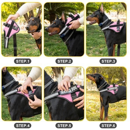 Harness Dog LeashVest-styl For Medium To Large Dogs