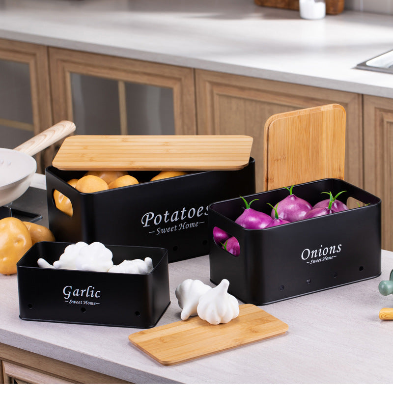 Stackable Metal Storage Cans For The Kitchen