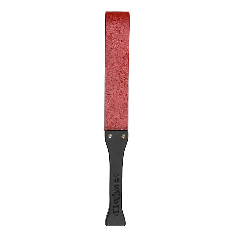 Retro Derma Whip Men's And Women's Sex Toy Passion Game Racket Binding