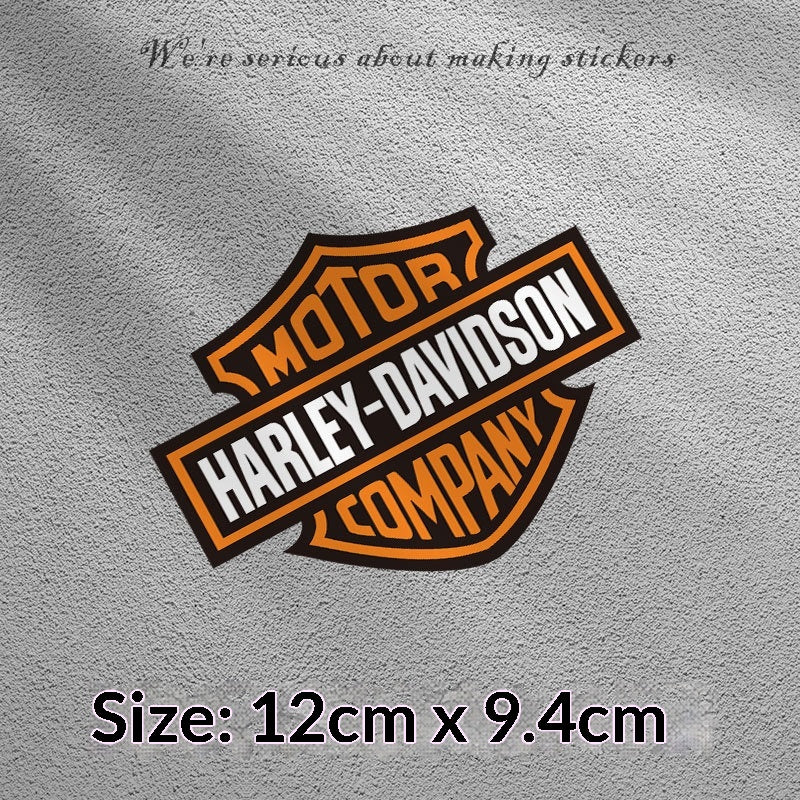 Motorcycle Retro Helmet Sticker Creative Scratch Sticker