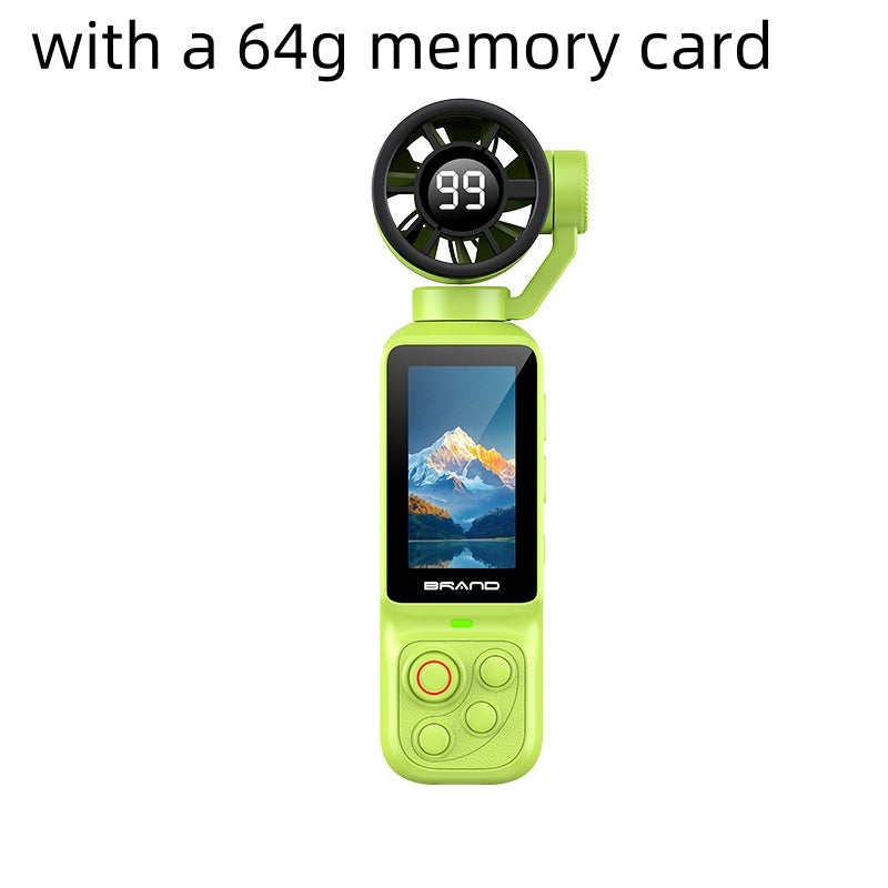 Outdoor Cycling Fan Gimbal Pocket Camera