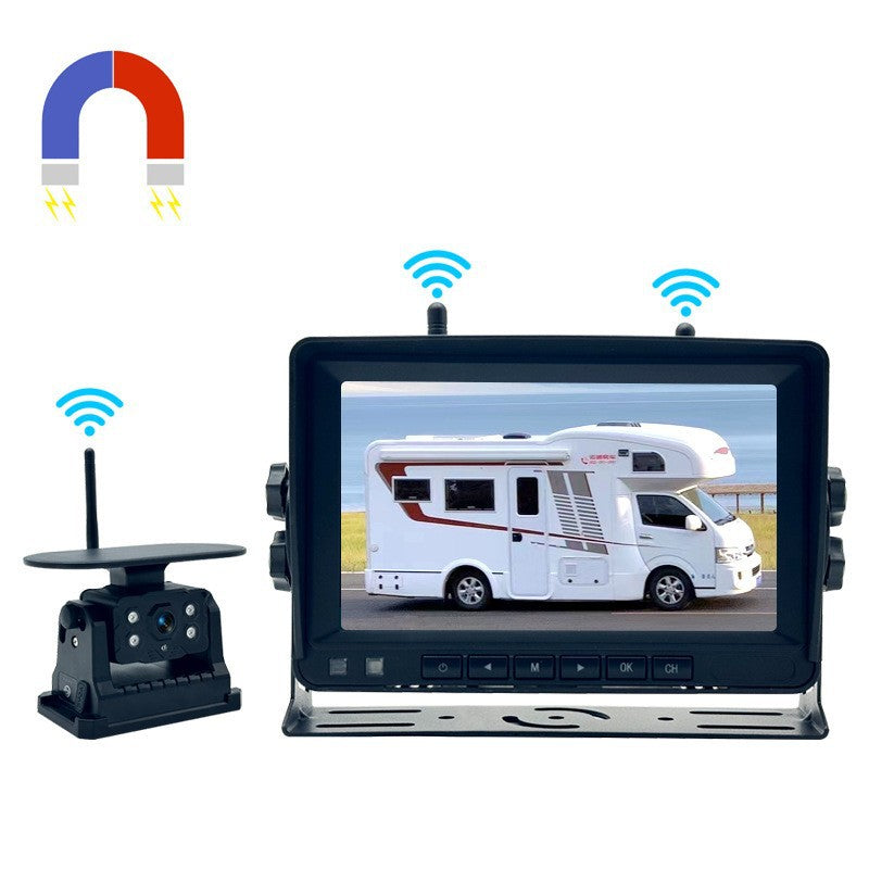 Solar-powered Wireless Magnetic Suction Camera